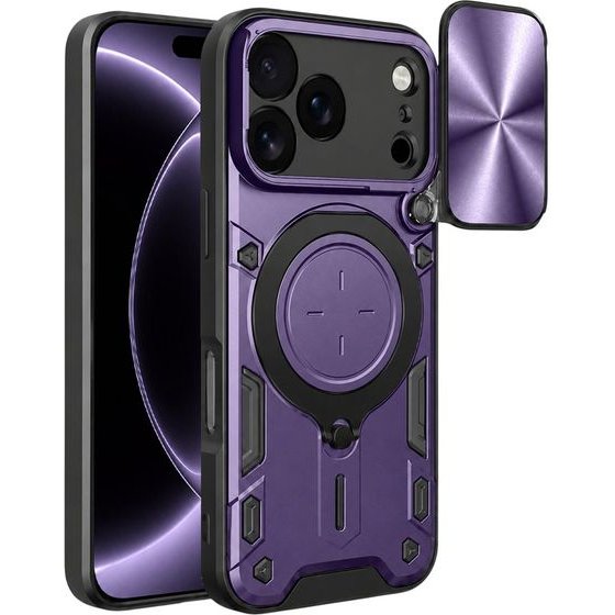 Techsuit - CamGuard Pro - iPhone 18 Pro / iPhone 17 Pro - Purple