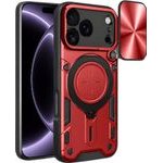 Techsuit - CamGuard Pro - iPhone 18 Pro / iPhone 17 Pro - Red