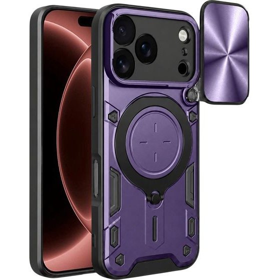 Techsuit - CamGuard Pro - iPhone 18 Pro Max / iPhone 17 Pro Max - Purple