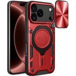 Techsuit - CamGuard Pro - iPhone 18 Pro Max / iPhone 17 Pro Max - Red