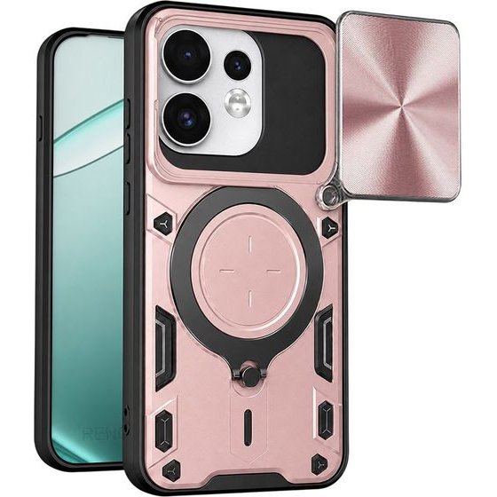Techsuit - CamGuard Pro - Oppo Reno16 / Reno16 Pro - Rose Gold