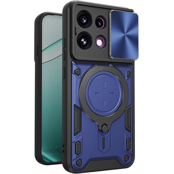 Techsuit - CamGuard Pro - Oppo Reno16 F / Reno16 FS - Blue