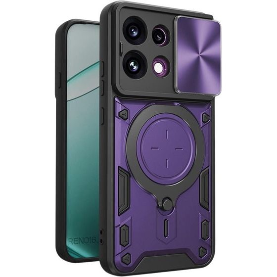 Techsuit - CamGuard Pro - Oppo Reno16 F / Reno16 FS - Purple