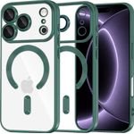 Techsuit - Luxury Crystal MagSafe - iPhone 18 Pro / iPhone 17 Pro - Deep Green