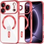 Techsuit - Luxury Crystal MagSafe - iPhone 18 Pro / iPhone 17 Pro - Red
