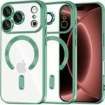 Techsuit - Luxury Crystal MagSafe - iPhone 18 Pro Max / iPhone 17 Pro Max - Light Green