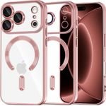 Techsuit - Luxury Crystal MagSafe - iPhone 18 Pro Max / iPhone 17 Pro Max - Pink