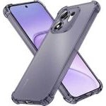 Techsuit - Shockproof Clear Silicone - Honor 600 Smart - Smoke Black