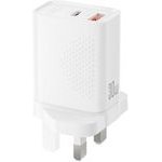 XO L163 PD30W Qc ��������� Uk �������� �������� 18W USB-A & Type-C - (XO L163 (UK))