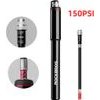 Rockbros 150 Psi Mini Bicycle Pump For Presta And Schrader Valves - Black - (SMART-B)