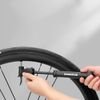 Rockbros 80 Psi Mini Bicycle Pump For Presta And Schrader Valves - Black - (TM-1701P)