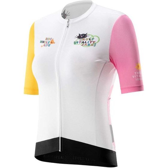 Rockbros M women's Cycling Jersey With Print - White 5907769393310 - (15210005004)