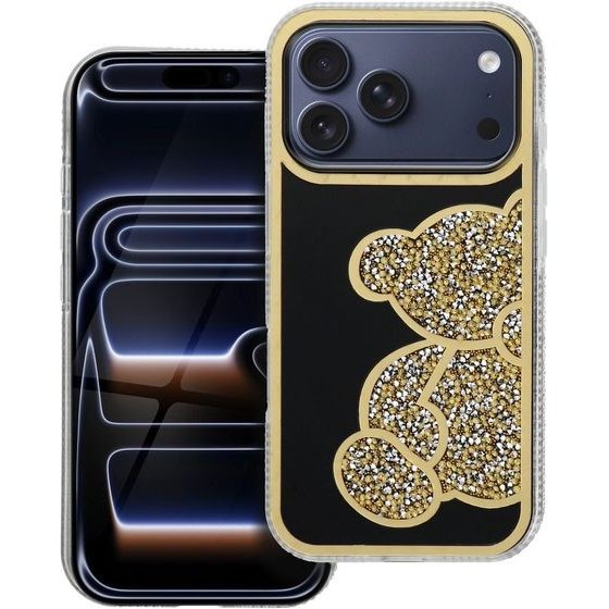 Case For Iphone 17 Pro / 18 Pro Teddy Bear Gold OEM