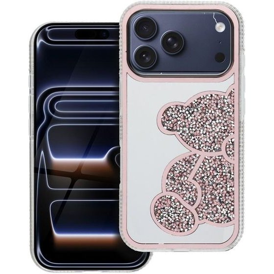 Case For Iphone 17 Pro / 18 Pro Teddy Bear Pink OEM