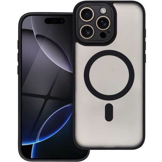 Case For Iphone 17 Pro / 18 Pro Variete Mag Cover Compatible With Magsafe Black OEM