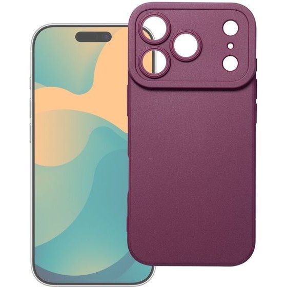 Case For Iphone 17 Pro Max / 18 Pro Max Matt 2.0 Dark Cherry OEM