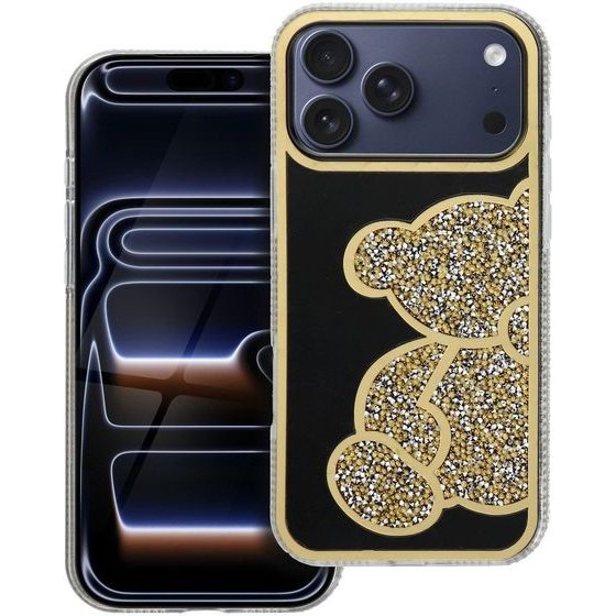 Case For Iphone 17 Pro Max / 18 Pro Max Teddy Bear Gold OEM