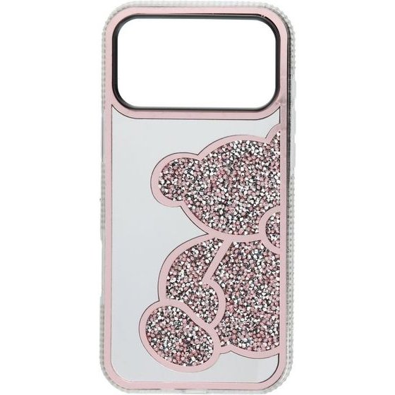 Case For Iphone 17 Pro Max / 18 Pro Max Teddy Bear Pink OEM