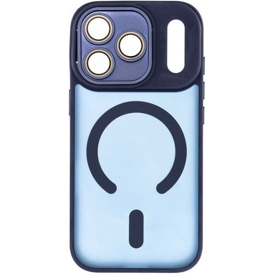 Case For Iphone 17 Pro Max / 18 Pro Max Variete Mag Cover Compatible With Magsafe Navy Blue OEM
