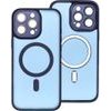 Case For Iphone 17 Pro Max / 18 Pro Max Variete Mag Cover Compatible With Magsafe Navy Blue OEM