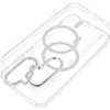 Case For Samsung S25 Fe / S26 Fe Frame Clear Hybrid Mag Cover Compatible With Magsafe Transparent OEM