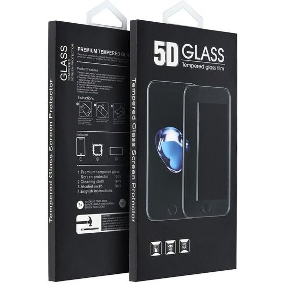 5D Full Glue Tempered Glass - For Xiaomi Redmi 17 4G Black OEM