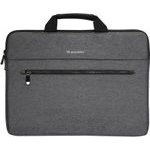 Wozinsky 15.6 Laptop Bag With Handle And Metal Zipper - Gray 5907769388583 - (WTL-15)