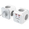 Wozinsky Power Cube 4x Ac 2x USB-A 2x USB-C Pd 20 W 4000 W - White 5907769388651 - (WKZ-4B)