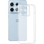 Techsuit - Clear Silicone - Motorola Edge 70 Max - Transparent