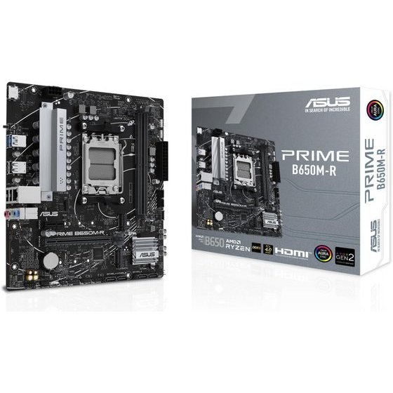 Asus Mainboard Prime B650M-R / Black - (90MB1H30-M0EAY0)