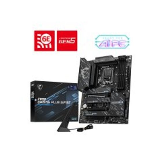 MSI Mb Z890 Gaming Plus WIFI6E, Socket Intel LGA1851, Cs Intel Z890, 4 Dimm Sockets DDR5, DP/HDMI, PCI-E Gen 5.0, 5G LAN, WIFI6E, ATX, 3YW. - (911-7E34-020)