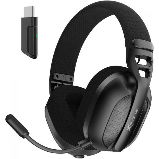 Xtrike Me Gaming Headphones GH-513W - Bluetooth, 2.4G - (XTRM-GH-513W-BK)