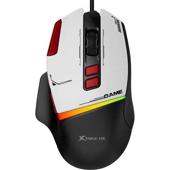 Xtrike Me Gaming Mouse GM-325 - 7200dpi, Rgb - (XTRM-GM-325-BK)