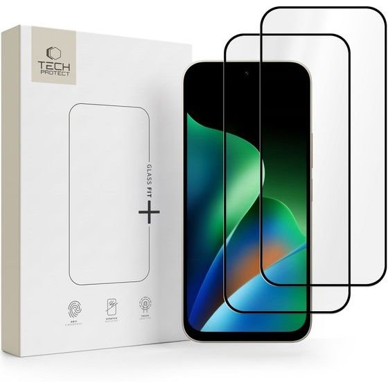 Tech-Protect Szklo Hartowane Glass FIT+ 2-Pack Xiaomi Redmi 17 4G / 5G BLACK