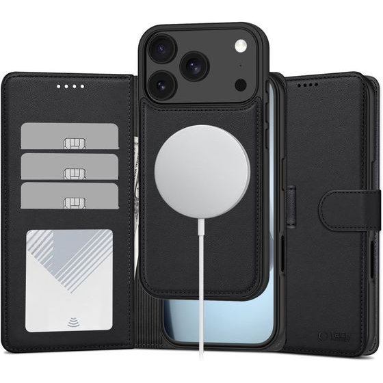 Tech-Protect Wallet Magsafe Iphone 17 Pro / 18 Pro Matte BLACK