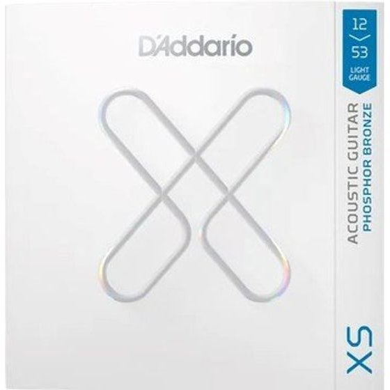 DADDARIO - Acoustic Guitar Strings (12-53) - (XSAPB1253)