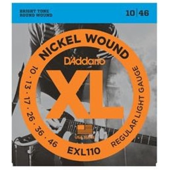 DADDARIO - Electric Guitar Strings (10-46) - (EXL110)