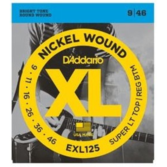 DADDARIO - Electric Guitar Strings (9-46) - (EXL125)