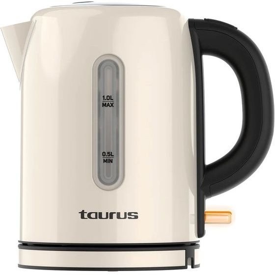 taurus VINTAGE COMPACT electric kettle 1 L 2400 W Cream - (958569000)