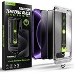 Techsuit - TitanGlass FullCover (2 pack) - iPhone 18 Pro - Privacy