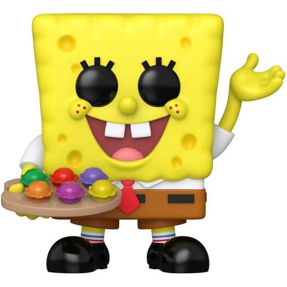 Funko Pop! Animation: Spongebob Squarepants - Spongebob With Pretty Patties (Glows In The Dark) (Special Edition) #2312 Vinyl Figure
