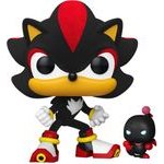 Funko Pop! Games: Sonic The Hedgehog - Shadow With Dark Chao (Flocked) (Special Edition) #1151 Vinyl Figure