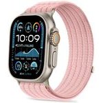 Tech-Protect Nylon Sport Apple Watch 8 / 9 / 10 / 11 / Se / Ultra (44 / 45 / 46 / 49 MM) Light PINK