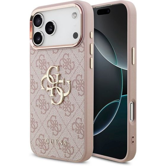 Guess - Hardcase 4G Big Classic Logo - Iphone 18 Pro Max - Pink - (GUHCP18X4GMGCPI)