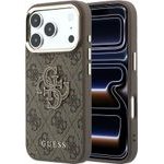 Guess - Hardcase 4G Big Resin Logo - Iphone 18 Pro - Brown - (GUHCP18L6P4SRMLW)