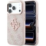 Guess - Hardcase 4G Big Resin Logo - Iphone 18 Pro - Pink - (GUHCP18L6P4SRMLP)