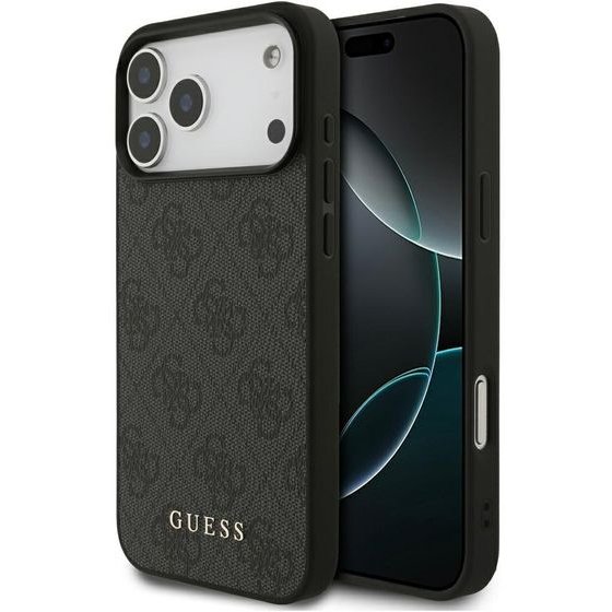 Guess - Hardcase 4G Classic Logo - Iphone 18 Pro - Black - (GUHCP18LG4GFGR)