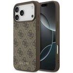 Guess - Hardcase 4G Classic Logo - Iphone 18 Pro - Brown - (GUHCP18LG4GFBR)