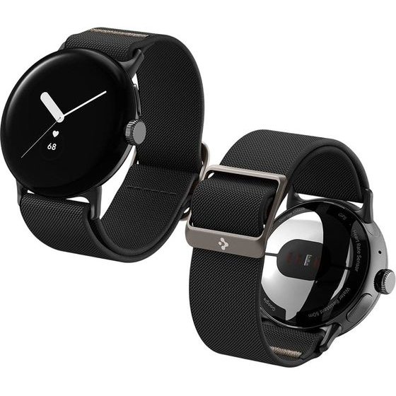 Spigen - Lite Fit - Google Pixel Watch 5 / Watch 4 / Watch 3 / Watch 2 / Watch 1 41mm - Black - (AMP06348)