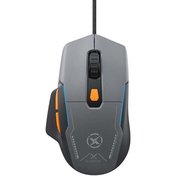 XO Gaming mouse, Led lights, 6 buttons, 7600 Dpi /gray/ - M14